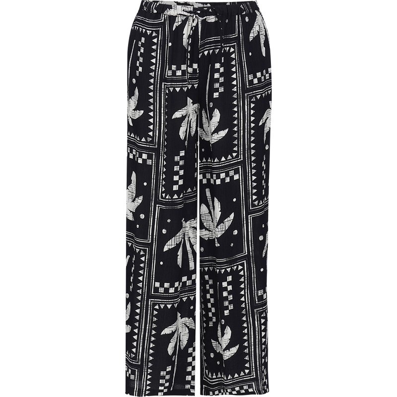 Damen Hose aus Viskose-Mix