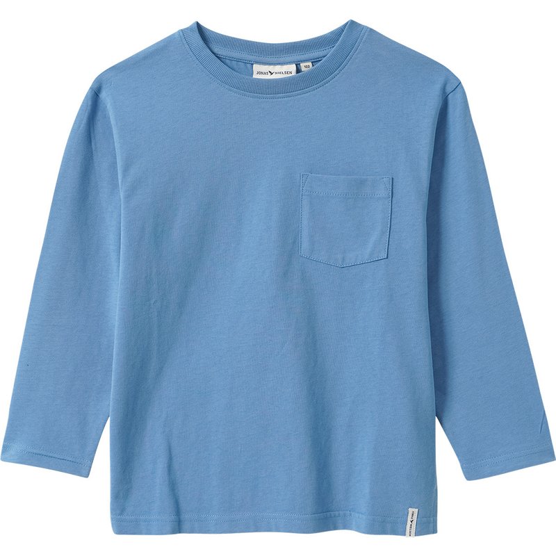 Jungen Langarmshirt in Unifarben