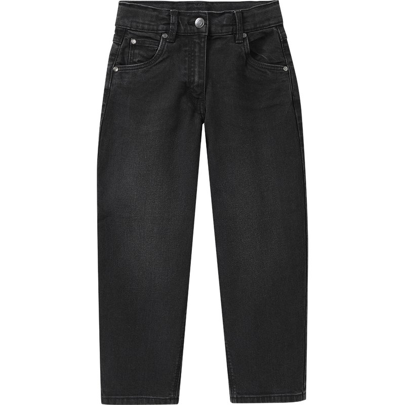Mädchen Barrel-Jeans mit verstellbarem Bund