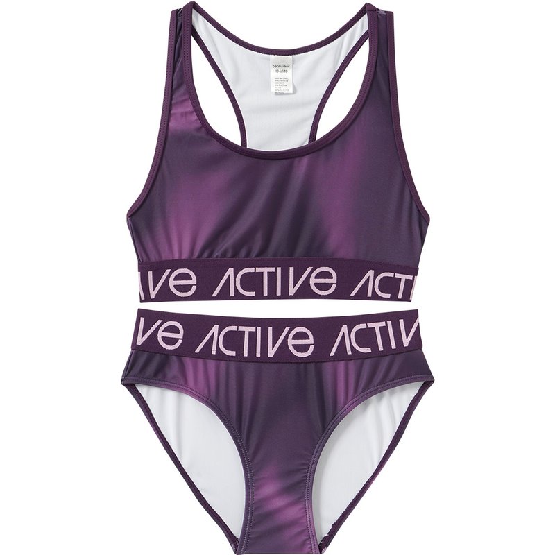 Mädchen Bikini im sportlichen Stil