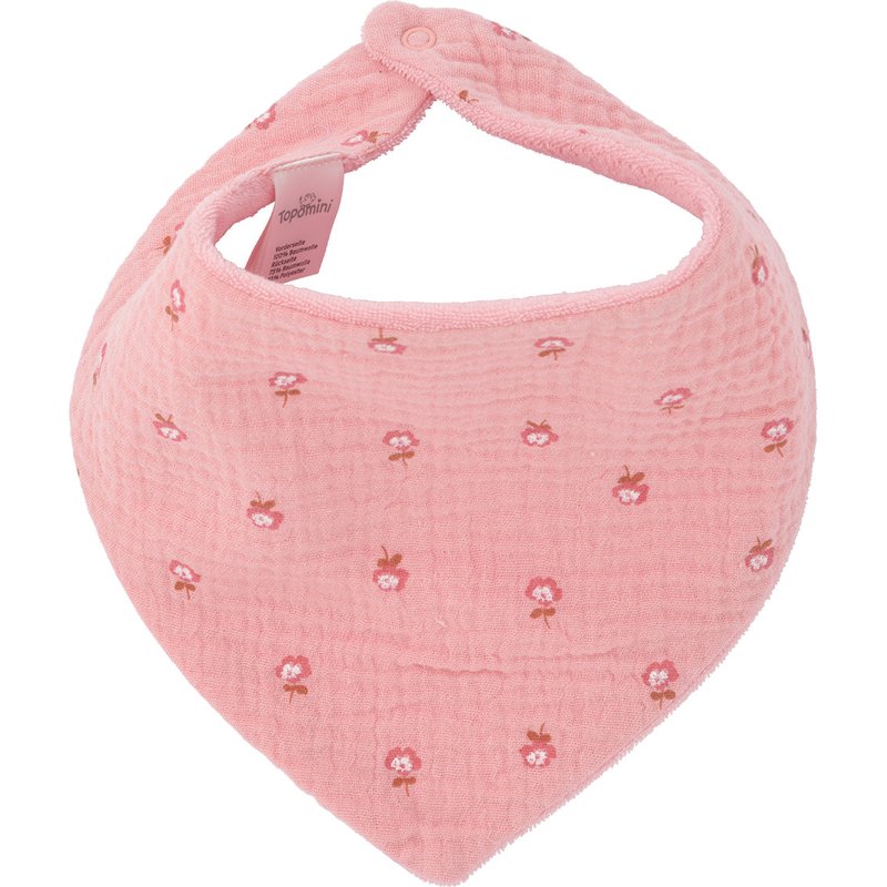 Baby Musselin-Bandana mit Frottee-Innenseite