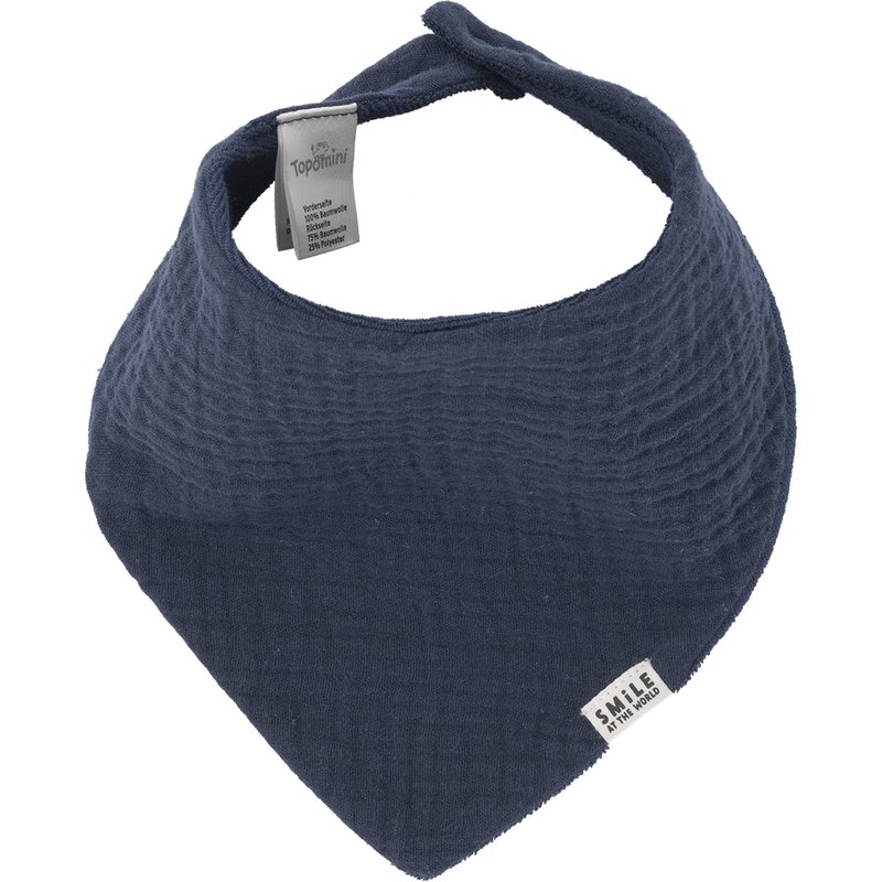 Baby Musselin-Bandana mit Frottee-Innenseite