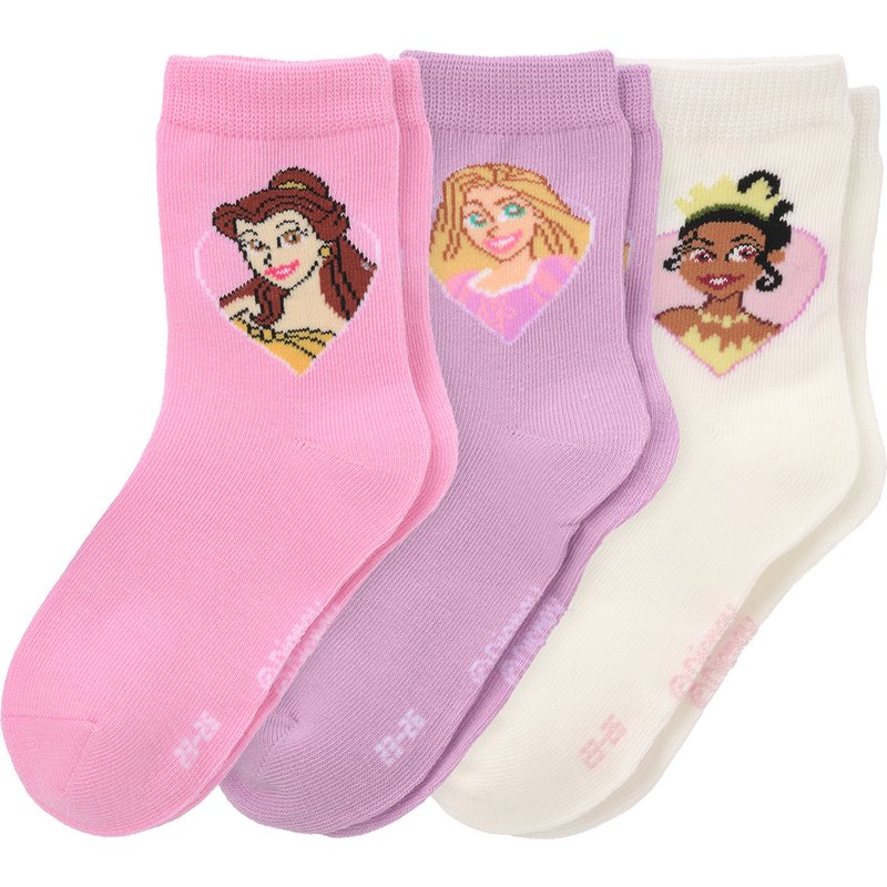 3 Paar Disney Prinzessin Socken