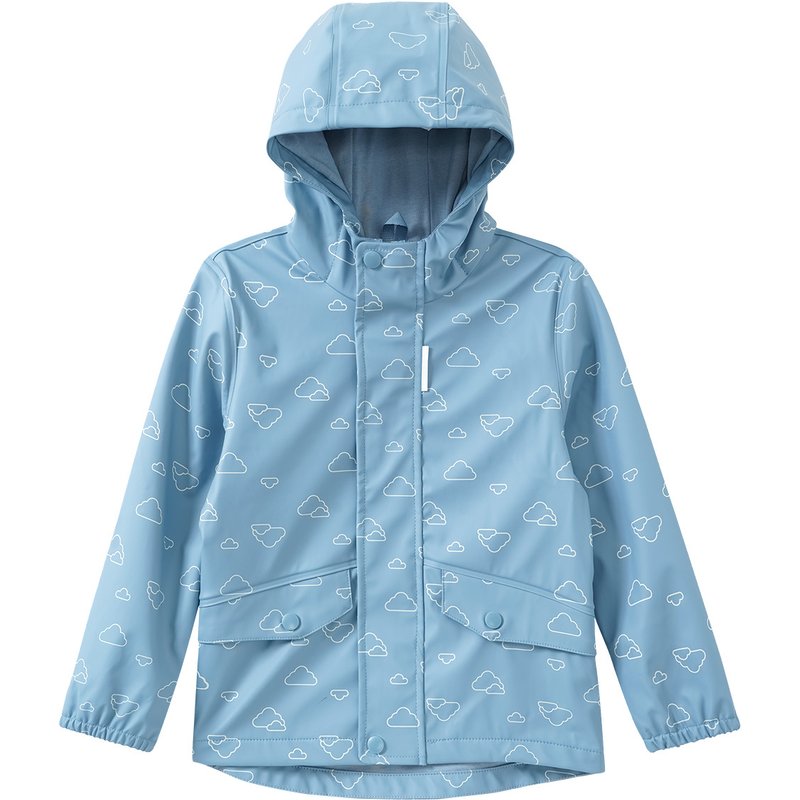 Jungen Regenjacke mit Wolken-Allover