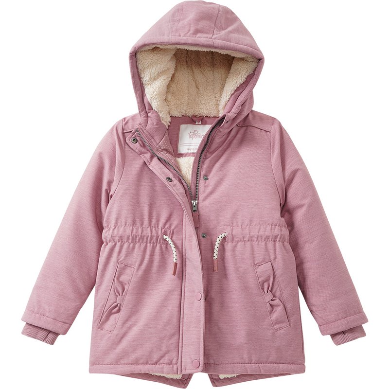 Mädchen Parka mit Plüschfutter