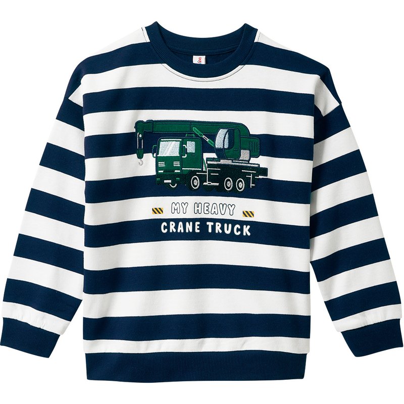 Jungen Sweatshirt mit Applikation