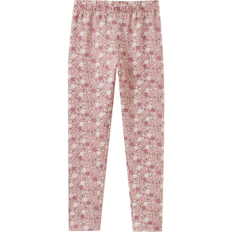 Mädchen Leggings mit Blümchen allover