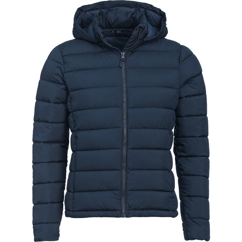 Herren Steppjacke mit abnehmbarer Kapuze