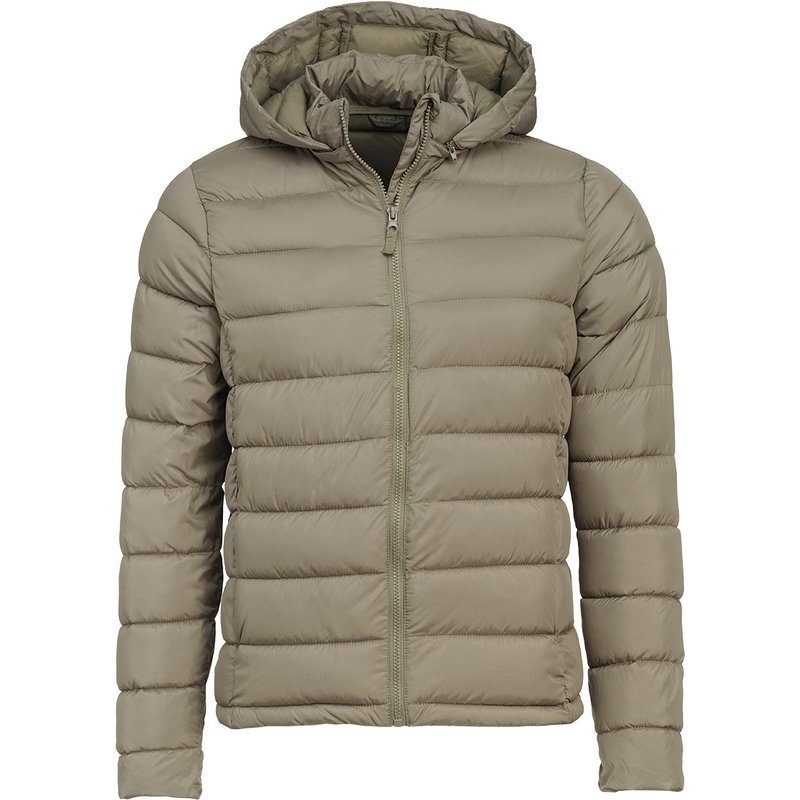 Herren Steppjacke mit abnehmbarer Kapuze