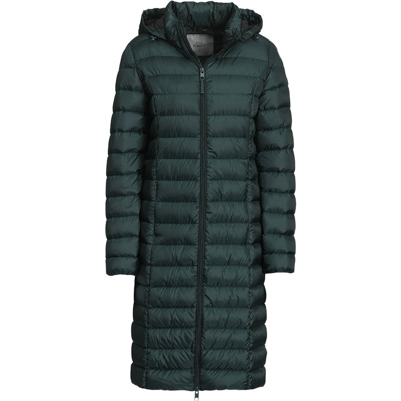 Damen Soft-Daunenmantel mit Kapuze