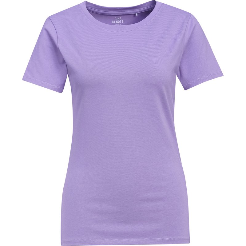 Damen T-Shirt mit Rundhalsausschnitt