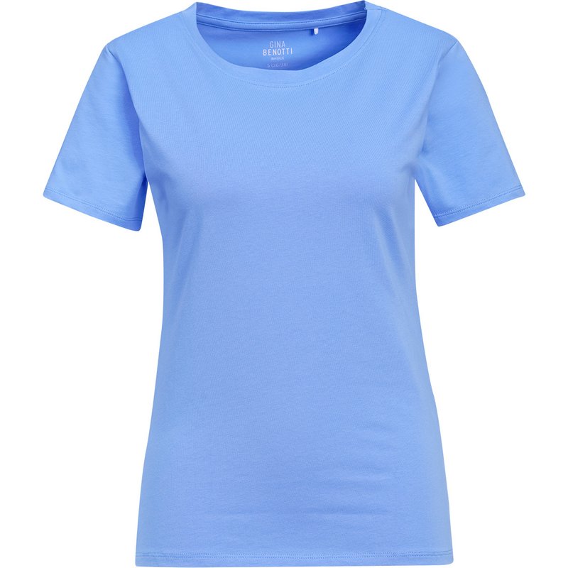 Damen T-Shirt mit Rundhalsausschnitt