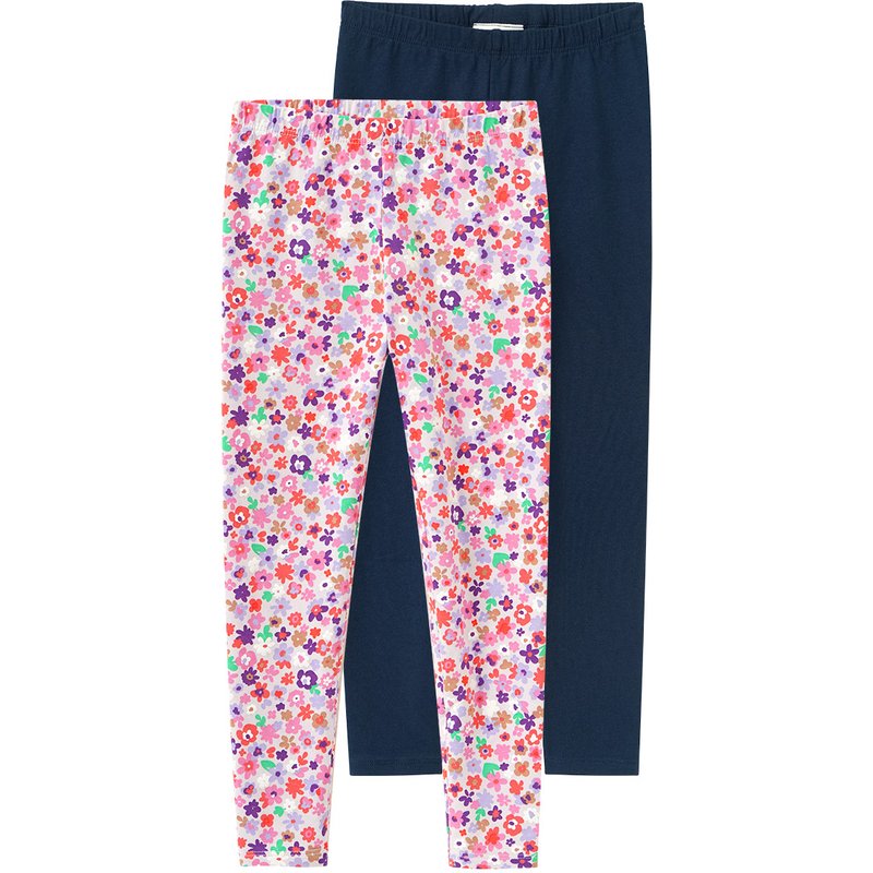 2 Mädchen Leggings im Set