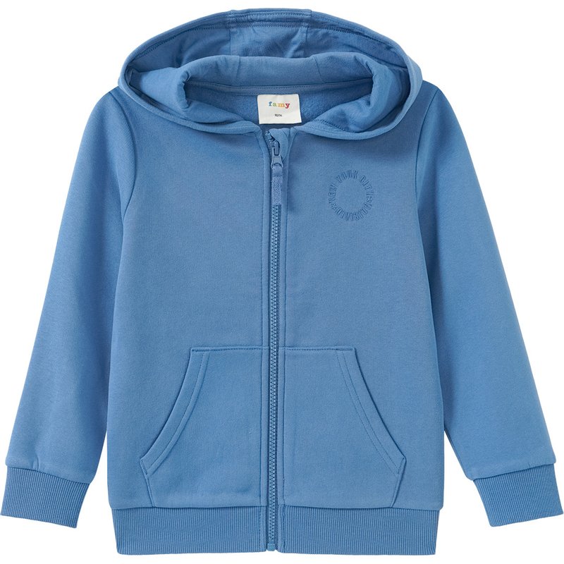 Jungen Sweatjacke im Basic-Look