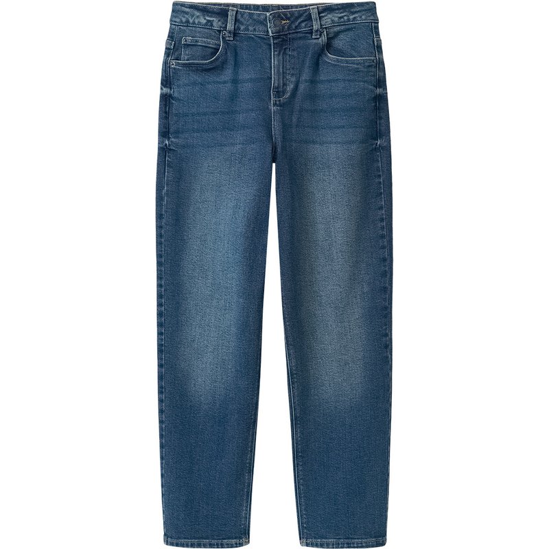 Jungen Straight-Jeans mit verstellbarem Bund