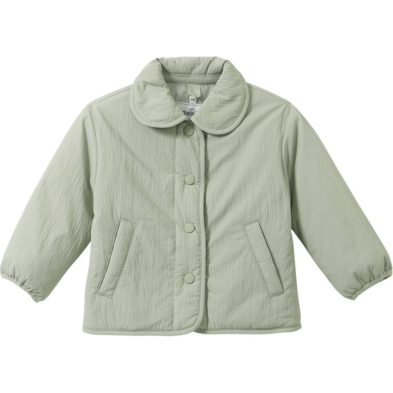 Baby Jacke mit strukturiertem Material