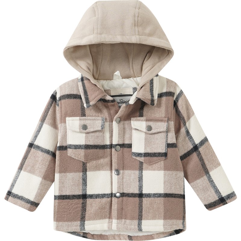 Baby Fleecejacke mit Kapuze
