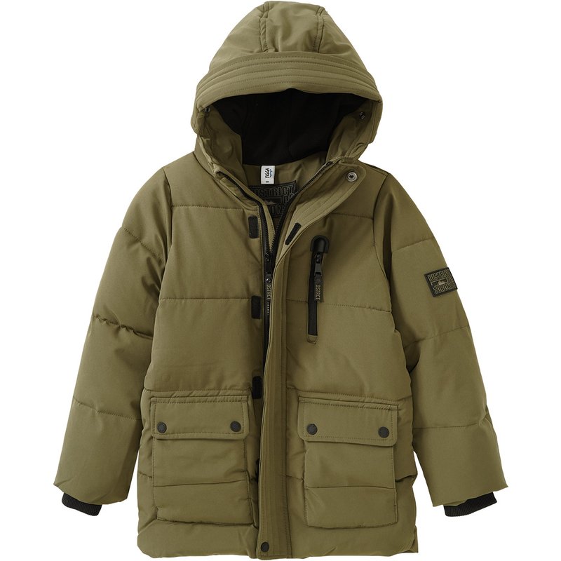 Jungen Steppjacke mit Pattentaschen