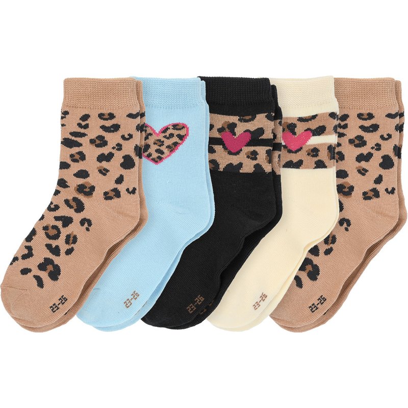 5 Paar Mädchen Socken im Set