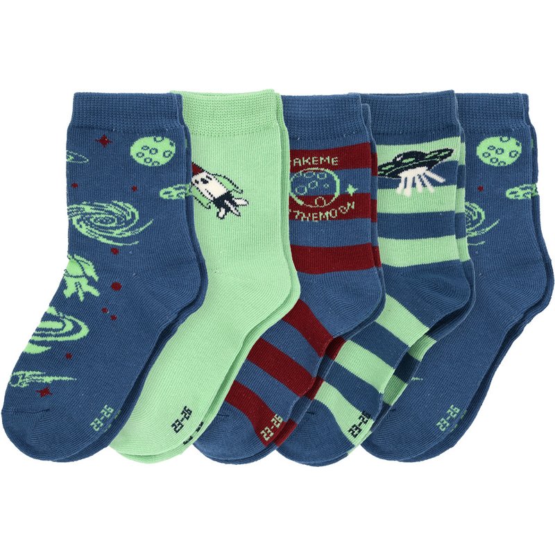 5 Paar Mädchen Socken im Set