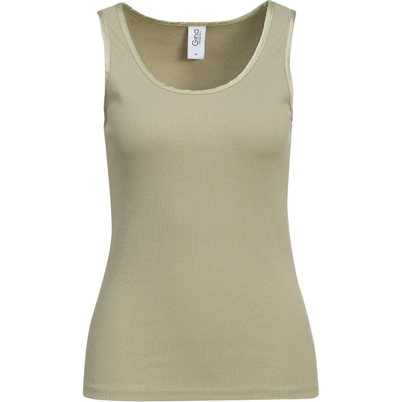 Damen Top aus Feinripp