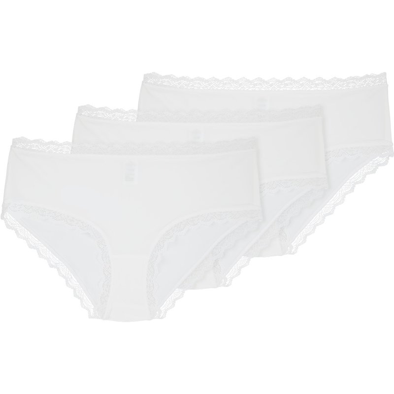 3 Damen Pantys mit Spitze