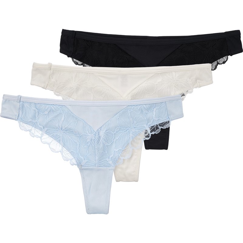 3 Damen Strings aus Mikrofaser