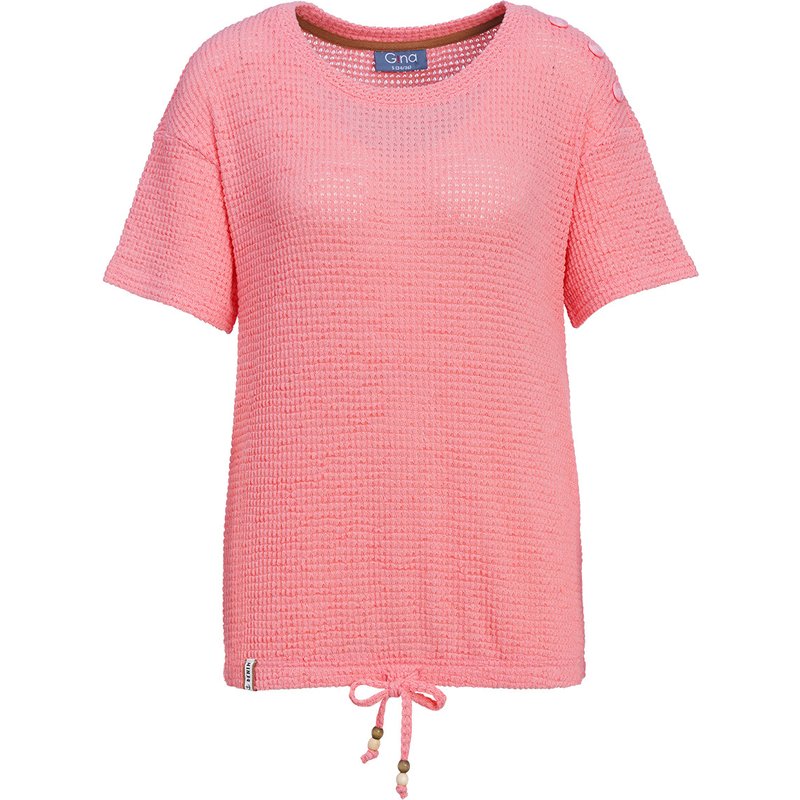 Damen T-Shirt mit Knoten-Detail