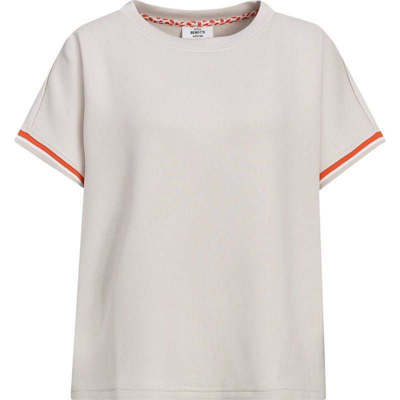 Damen Modal-T-Shirt unifarben