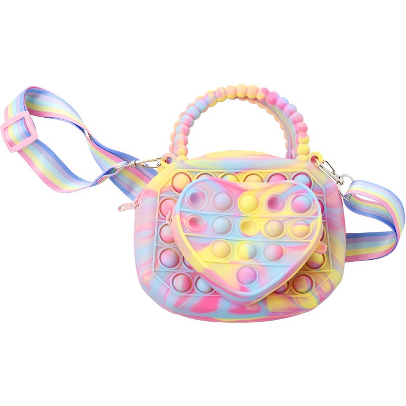 Pop it-Tasche mit verstellbarem Gurt