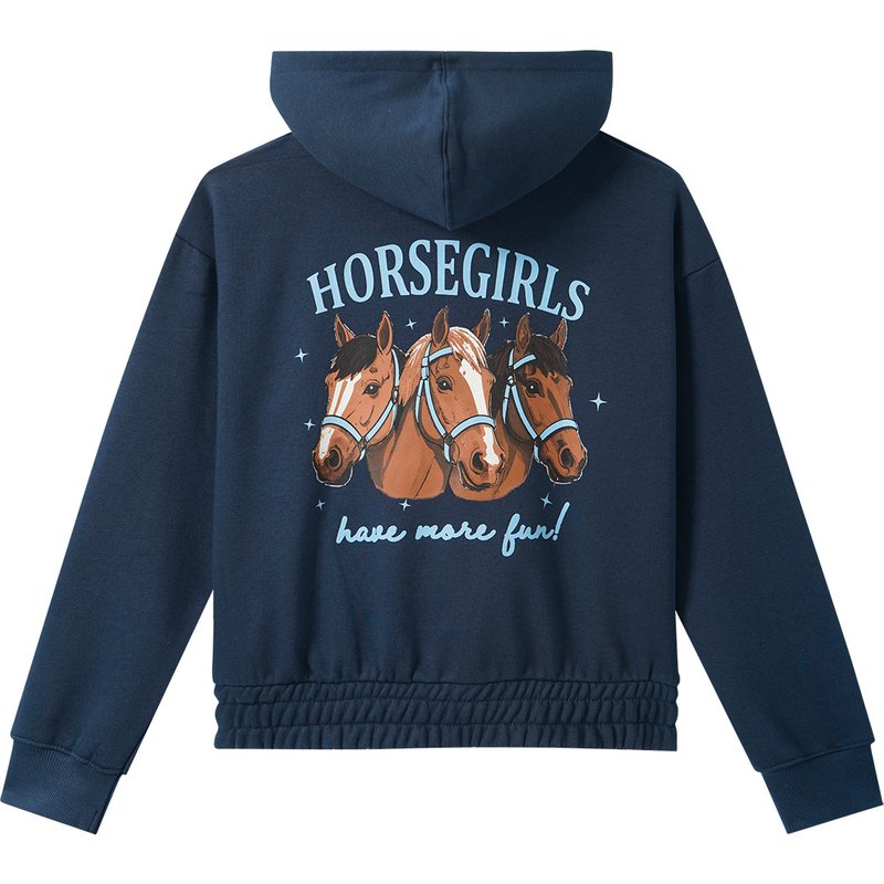 Mädchen Sweatjacke mit Kapuze