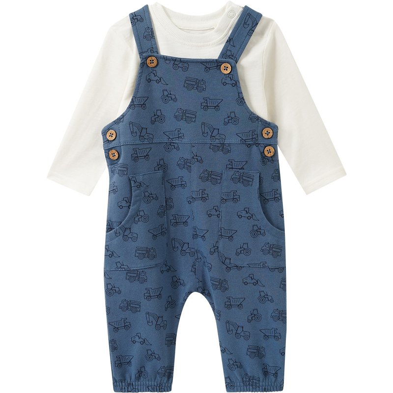 Newborn Set mit Fahrzeug-Allover