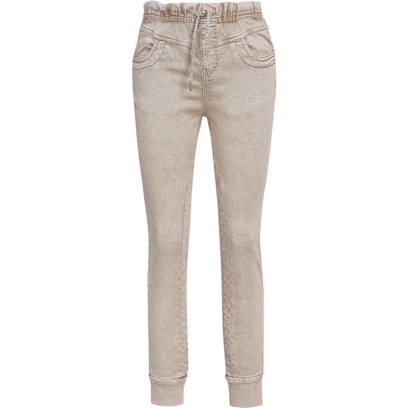 Damen Jeggings mit Used-Waschung