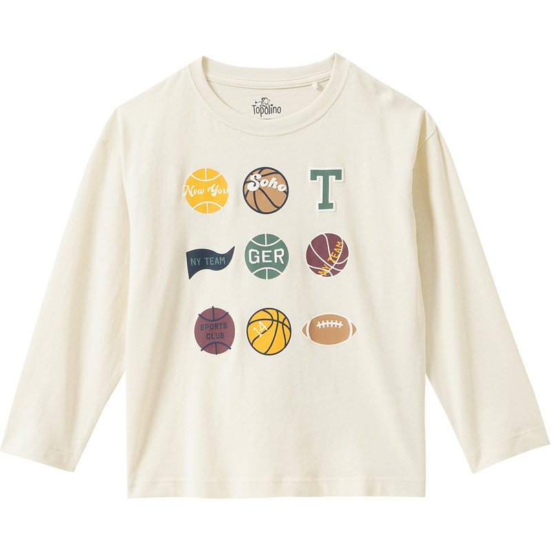 Jungen Langarmshirt im College-Style