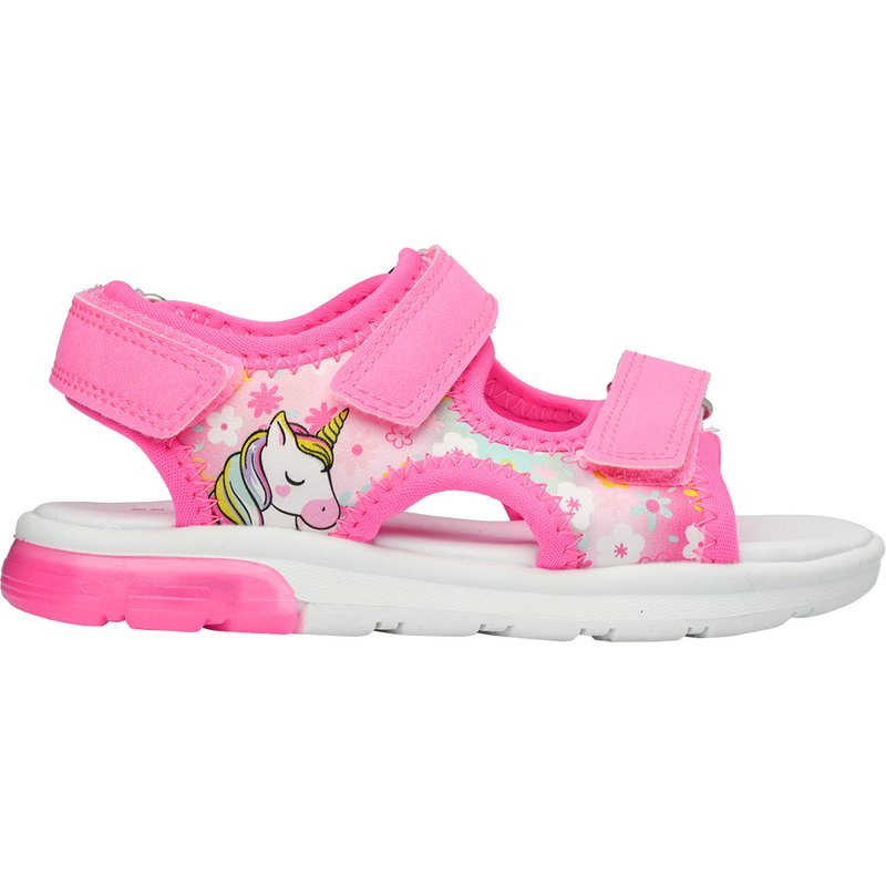 Mädchen Trekkingsandalen mit LED-Licht