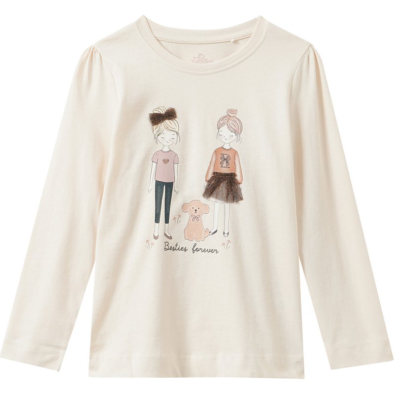 Mädchen Langarmshirt mit Print