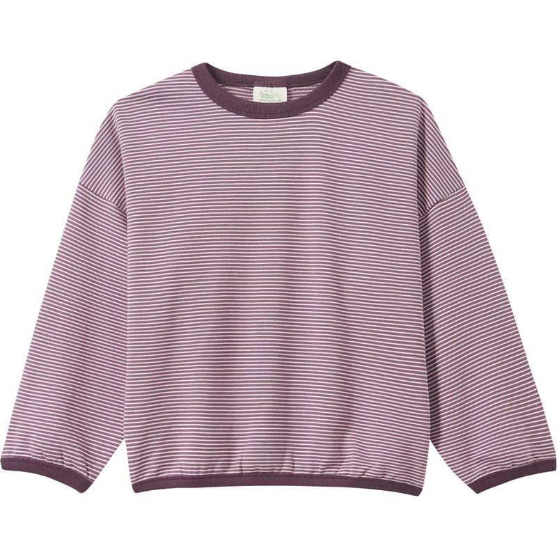 Mädchen Sweatshirt mit Streifen