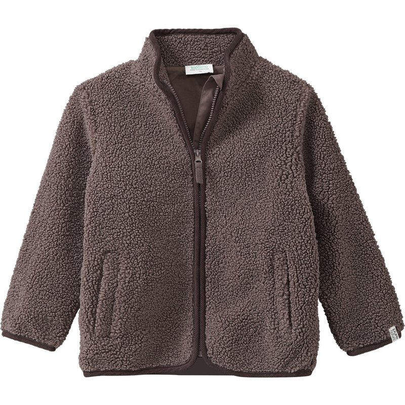 Kinder Teddyjacke mit Stehkragen