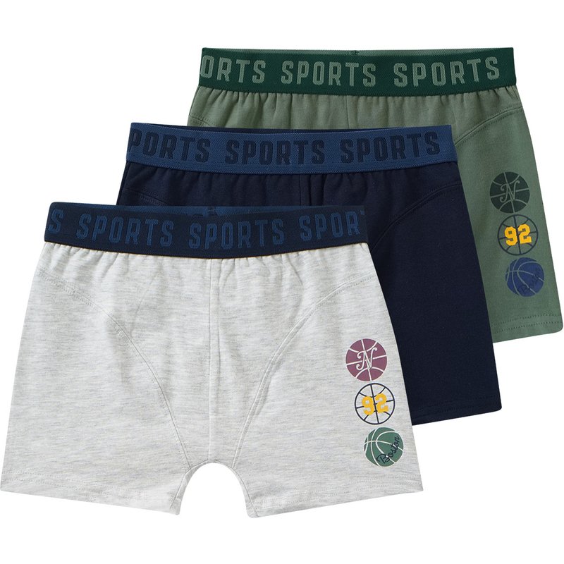 3 Jungen Boxer mit elastischem Webbund