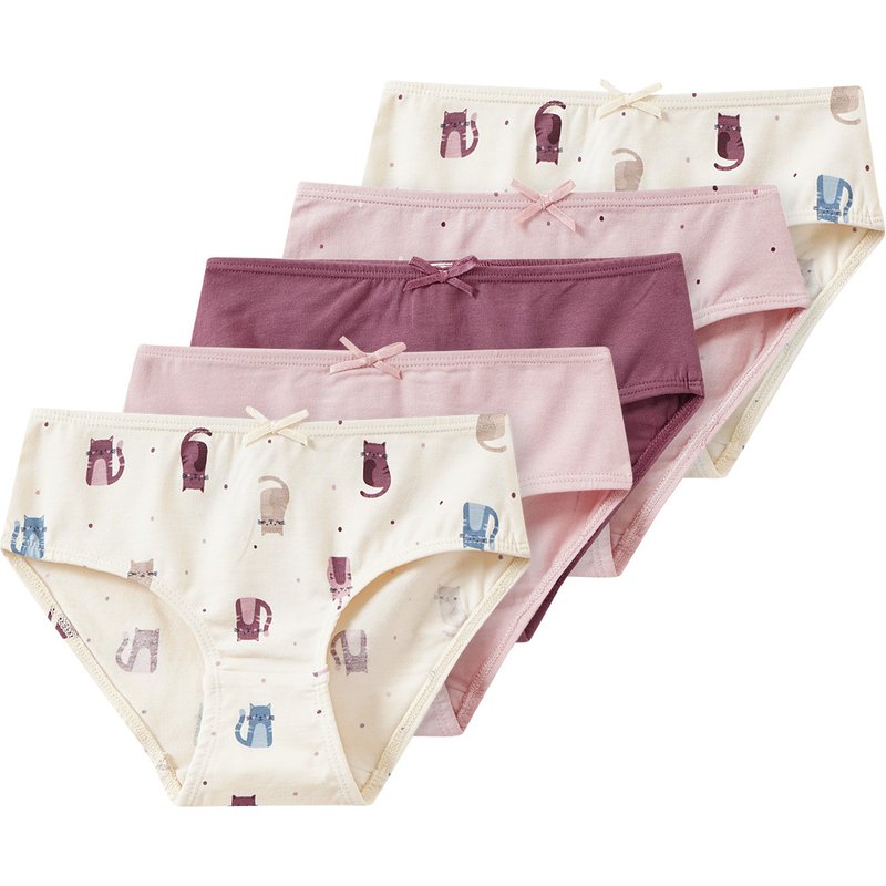 5 Mädchen Slips im Set
