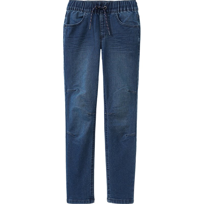 Jungen Pull-on-Jeans mit Ziernähten