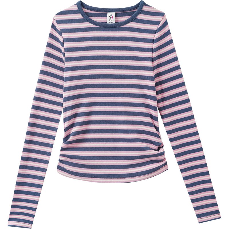 Mädchen Langarmshirt im Ringel-Look