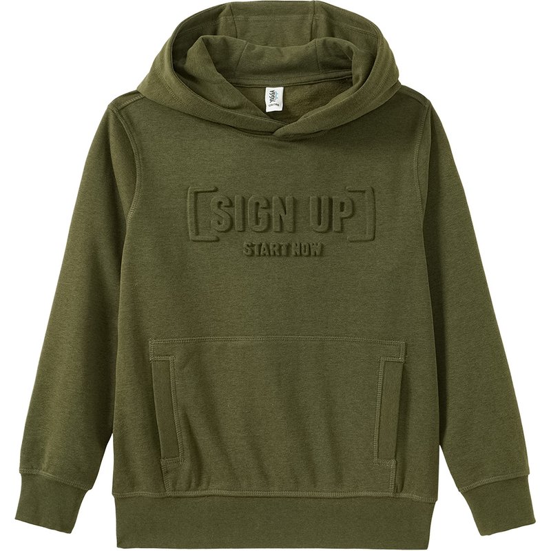 Jungen Hoodie mit 3D-Schriftzug