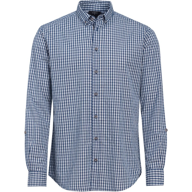 Herren Hemd mit Karo-Muster