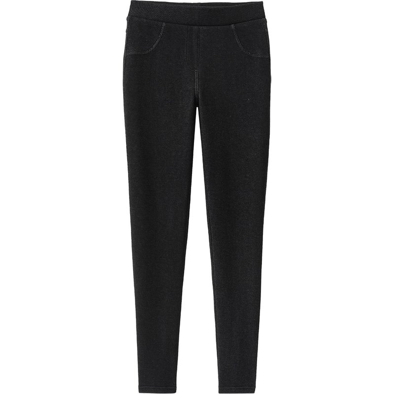 Mädchen Thermo-Leggings in Denim-Optik