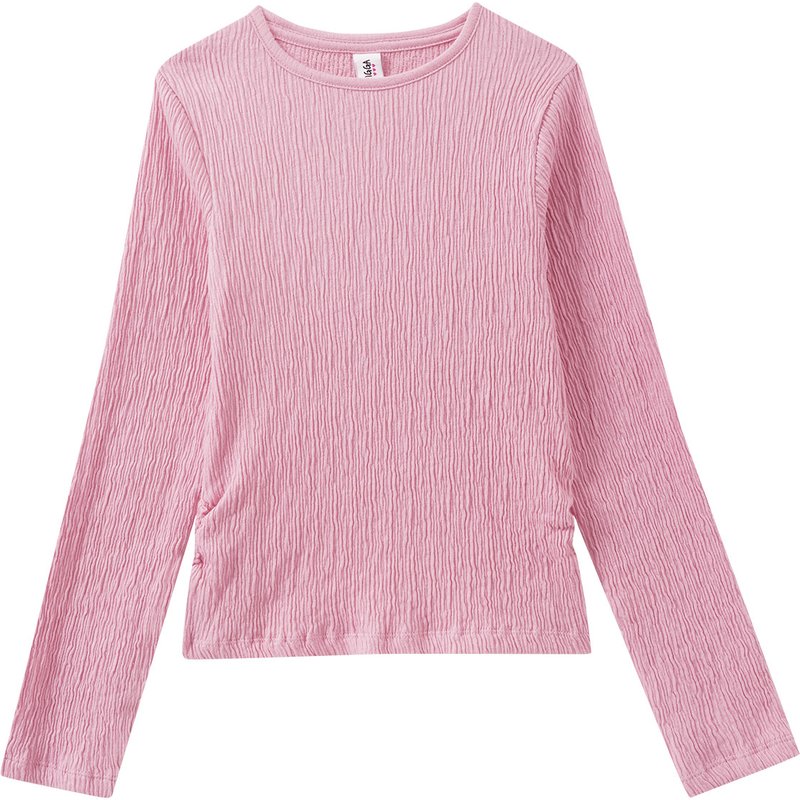 Mädchen Langarmshirt mit Struktur