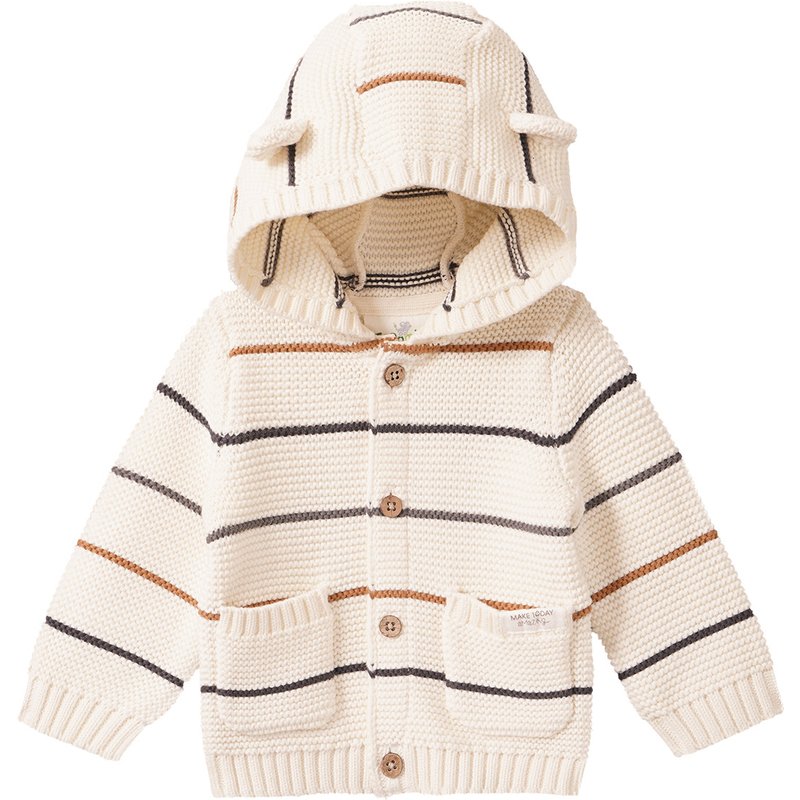 Newborn Strickjacke mit Öhrchen