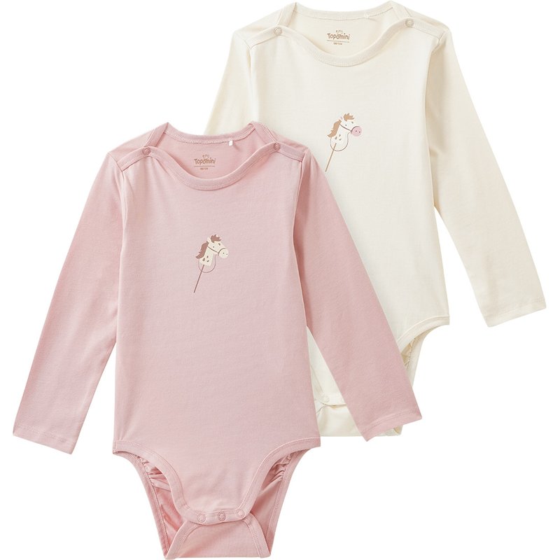 2 Baby Langarmbodys