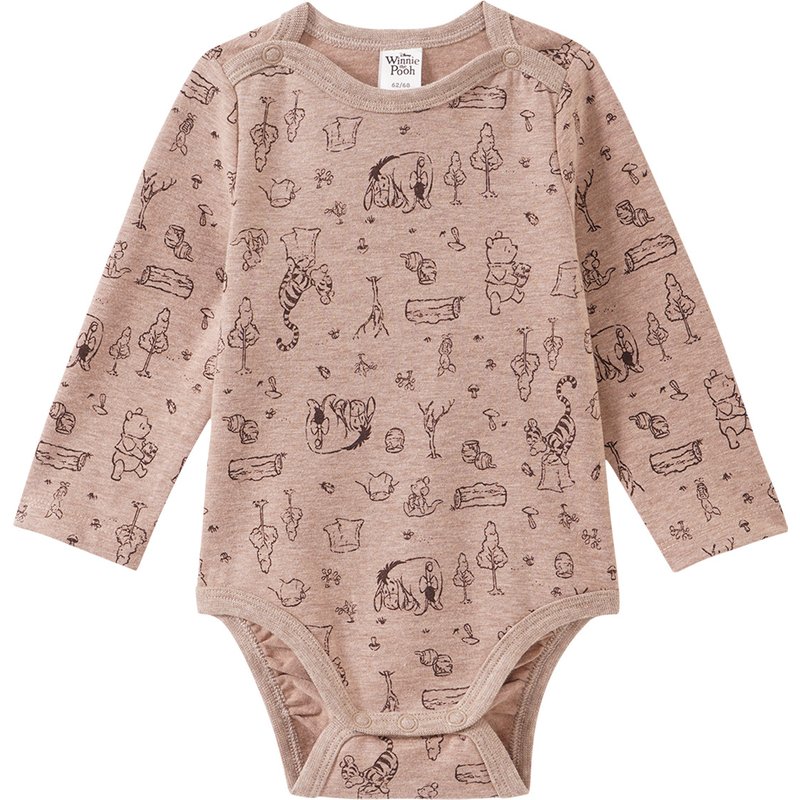 Winnie Puuh Langarmbody mit Allover-Print