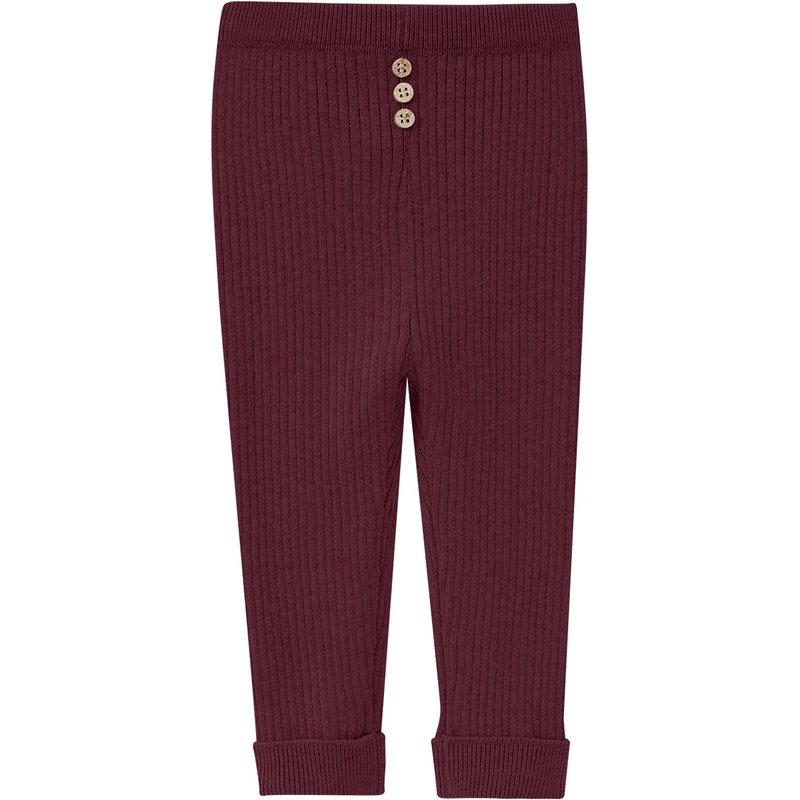 Baby Strickleggings mit Rippstruktur